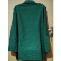 Ladies - Green Blouse - Make - Eugen Klein Germany - Size - no size