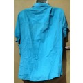 Ladies - Blue Blouse - Make - Woolworths - Size - 18