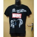 Boys - Black T-Shirt - Make - Marvel - Size - 13-14 yrs