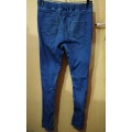 Ladies - Blue Jeans - Make - RT - Size - 13-14 stretch jogging