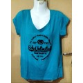Ladies - Turquoise Top - Make - Ecko Unlimited - Size - L