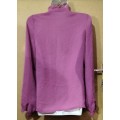 Ladies - Thin Purple Blouse - Make - Truworths - Size - 32 bust 81cm