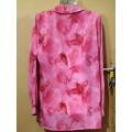 Ladies - Pink Blouse - Make - Martie`s Collection  - Size - 10