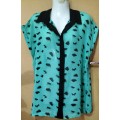 Ladies - Thin Multicolored Blouse - Make - Image - Size - 40