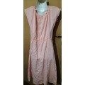Ladies - Peach Dress - Make - Princess - Size - bust 86cm, height 164cm