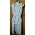 Ladies - White Dress - Make - No Make - Size - 87cm