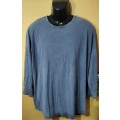 Mens - Blue Shirt - Make - JX - Size - L