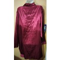 Ladies - Maroon Blouse - Make - Woolworths - Size - 22/24