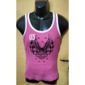 Mens - Multicolored Sleeveless T-Shirt - Make - Genuine Motor Clothes - Size - XS