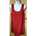 Ladies - Red Dress - Make - no make - Size - no size