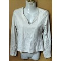 Ladies - White Top - Make - Miss Cassidy - Size - M