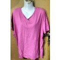 Ladies - Pink Top - Make - Be Yourself - Size - no size