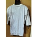Mens - White T-Shirt - Make - no make - Size - XL