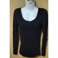 Ladies - Black Top - Make - Real Clothing Company - Size - XS
