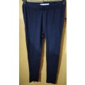 Ladies - Dark Blue Pants - Make - Real Basics - Size - S