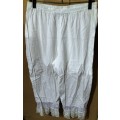 Ladies - White Pants - Make - Monica`s  - Size - no size