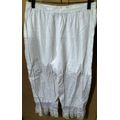 Ladies - White Pants - Make - Monica`s  - Size - no size