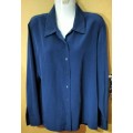 Ladies - Turquoise Blouse - Make - Woolworths - Size - 12