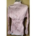 Ladies - Peach Blouse - Make - W2 - Size - 36