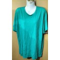 Ladies - Green T-Shirt - Make - Woolworths - Size - XL