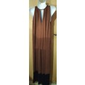 Ladies - Brown & Black Dress - Make - Country Road - Size - M