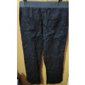 Ladies - Blue Pants- Make - Fashion Express - Size - 18