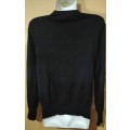 Ladies - Black Knitted Blouse - Make - Woolworths - Size - M