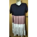Ladies - Multicolored Dress - Make - Rue 21 - Size - L