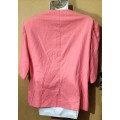 Ladies - Peach Blouse - Make - no make - Size - no size