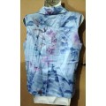 Ladies - Multicolored Sleeveless Blouse - Make - Shelley - Size - S bust 82-87cm