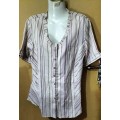 Ladies - Multicolored Blouse - Make - Milady`s - Size - 14/38