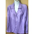Ladies - Purple Blouse - Make - TRU Blouse - Size - 40