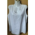 Ladies - White Top - Make - Jade Corporate - Size - 12