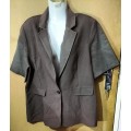 Ladies - Brwon Blazer - Make - Contempo - Size - 18