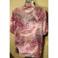 Ladies - Multicolored Blouse - Make - Wingkys Italy Made - Size - 13