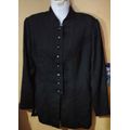 Ladies - Black Blazer - Make - NY Sake - Size - 5