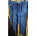 Mens - Blue Jeans - Make - Oakridge - Size -36