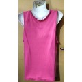 Ladies - Pink Top - Make - no make - Size - no size