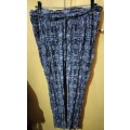 Ladies - Multicolored Pants - Make - Trail - Size - L