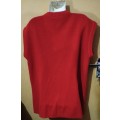 Ladies - Red Cardigan - Make - Woolworths - Size - L