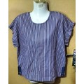 Ladies - Multicolored Top - Make - Lulu - Size - M