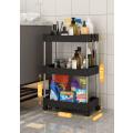 3 Layers Stainless Steel Kitchen Trolley Home Storage Trolley