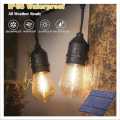 10 LED Waterproof Solar Outdoor Patio String Bulb Lights