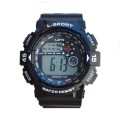 Watch Men`s - L-SPORTS Watch,timer,alarm,water resistant