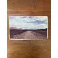Lonely Road - Wooden Photo Block Art