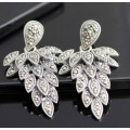 GORGEOUS LARGE NATURAL MARCASITE  '925' STERLING SILVER DROP EARRINGS. 11 grams!