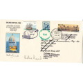 FDC CAPE TO SYDNEY/VIA RIO AND NEWPORT SIGNED BY BERTIE REED ONLY 100 ISSUED