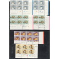RSA 1974 2ND DEFINITIVE ISSUE SOME CONTROL BLOCKS (23X) UMM ALL DIFFERENT