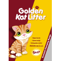 LIMITED OFFER| 4x 5kg Golden Kat Litter Baby Powder Scent (Best Cat Litter for Odour Control)