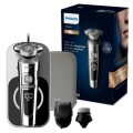 Philips Series 9000 Prestige Wet & Dry Electric Shaver with Qi Charging Pad, Smartclick Beard Styler